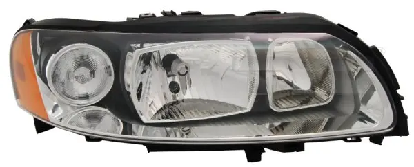 Far stanga (H7 H9, electric, fundal negru) VOLVO S60 I, V70 II, XC70 CROSS COUNTRY