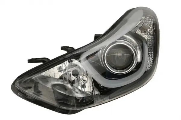 Far Stanga (H7 HB3 LED PY21W, electric, fara motoras, culoare insert: cromat, culoare semnalizator: transparent) potrivit HYUNDAI ELANTRA V