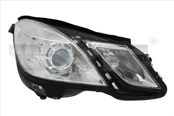Far stanga (H7, reglaj electric, cu motoras, fundal cromat) MERCEDES Clasa E (W212)