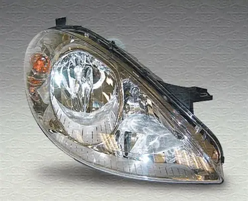 Far stanga (H7, reglaj electric, fundal cromat) MERCEDES Clasa A (W169)