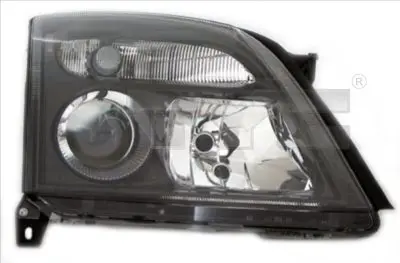 Far stanga (H7, reglaj electric, fundal negru) OPEL SIGNUM, VECTRA C, VECTRA C GTS 2002-2005