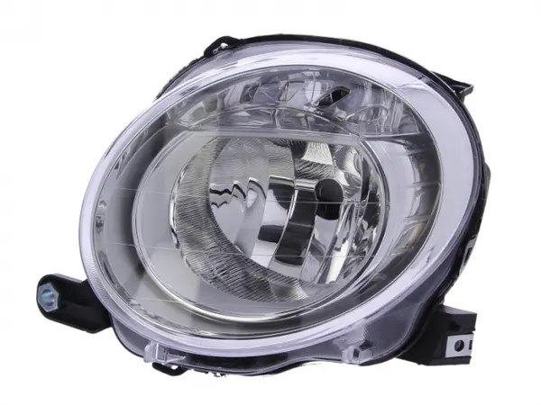 Far Stanga (halogen, H7 WY21W, electric, cu motor, culoare semnalizator: transparent) potrivit ABARTH 500 595 695, 500C 595C 695C; FIAT 500, 500 C 01.07-
