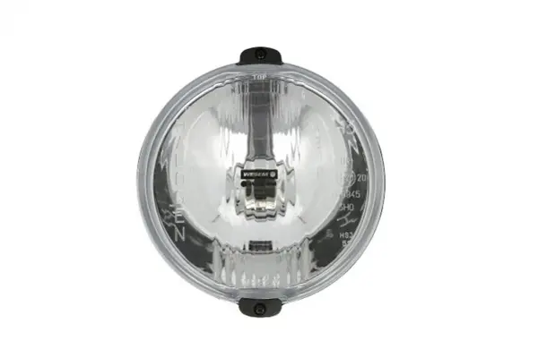 Far universal stanga dreapta (faza lunga, H3, 12 24V, diametru 152mm, alb, plastic, negru, lungime cablu: 150mm)
