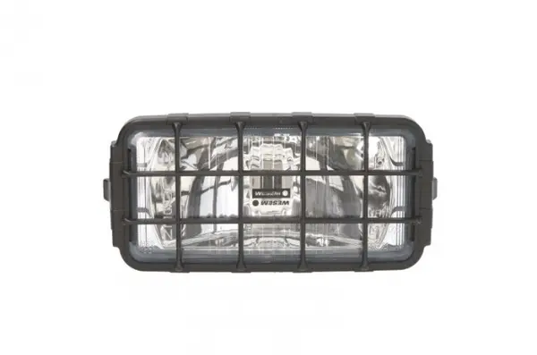 Far universal stanga dreapta (faza lunga, H3, 12 24V, latime 182mm, inaltime 86mm, alb, plastic, negru, lungime cablu: 150mm)