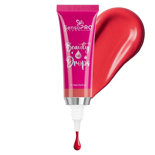 Fard lichid Beauty in drops SensoPRO Milano, Rose Red