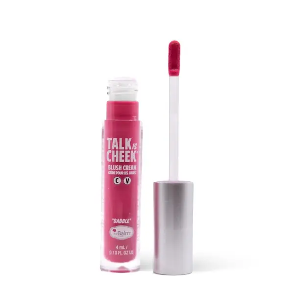 Fard lichid multifunctional theBalm Talk is Cheek Lip & Blush Cre