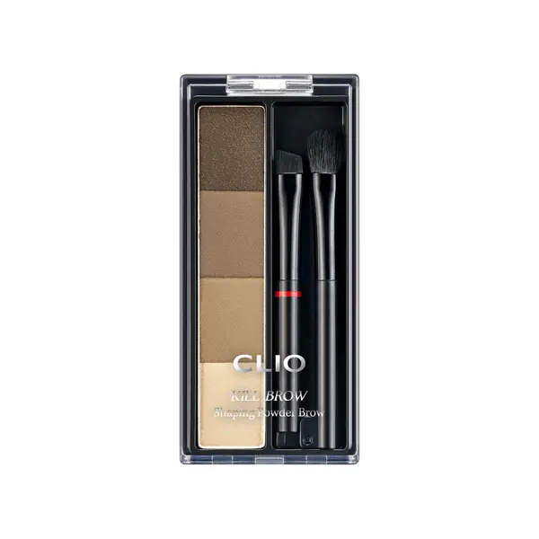 Fard pentru sprâncene Kill Brow Shaping, CLIO, 2.4g - #02 Ash Cool Brown