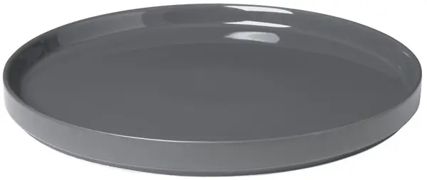 Farfuria principală Blomus - Pilar, 27 cm, gri