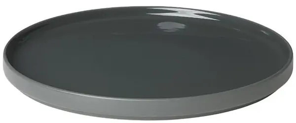 Farfuria principală Blomus - Pilar, 27 cm, gri-verde