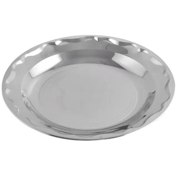 Farfurie Adanca din Inox, 24.5 cm, Grunberg