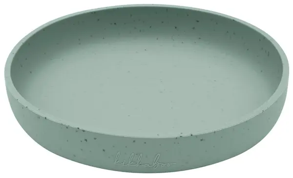 Farfurie KikkaBoo Platinum Silicone - Sage