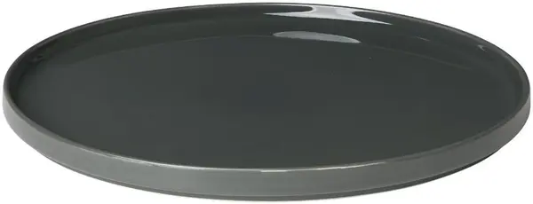 Farfurie mare Blomus - Pilar, 32 cm, gri-verde