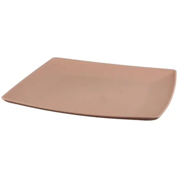 Farfurie Patrata Mare, Sterk Plast