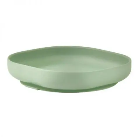 Farfurie silicon cu ventuza Beaba Sage Green