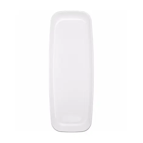 Farfurii Dreptunghiulare Plastic Albe 10 Buc