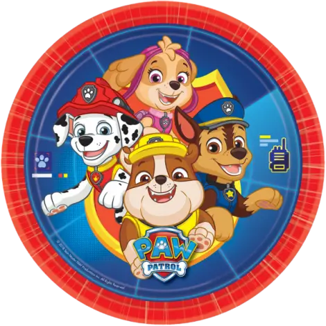 Farfurii petrecere paw patrol 23 cm