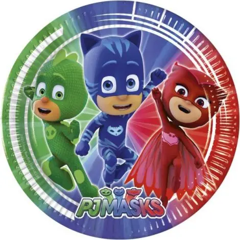 Farfurii petrecere pj mask 23 cm