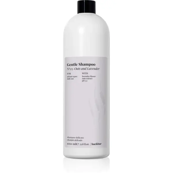 FarmaVita Backbar Gentle sampon hidratant pentru spalare delicata 1000 ml