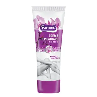 Farmec Crema depilatoare cu Extract de Orhidee piele normala 150 ml