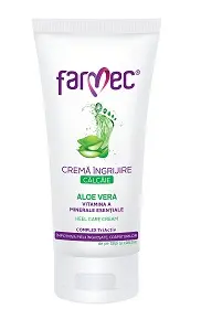 Farmec crema pentru ingrijire calcaie cu aloe vera, vitamina A si minerale esentiale 100 ml