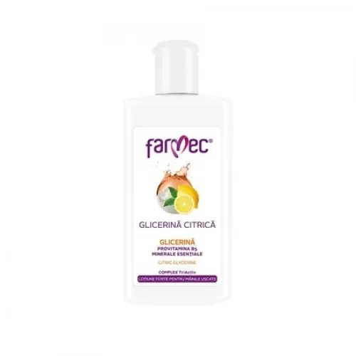 Farmec glicerina citrica pentru maini, 150ml (5440) Zephyr Labs