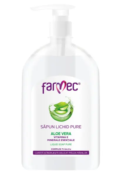 Farmec Sapun lichid Pure Aloe Vera 500 ml
