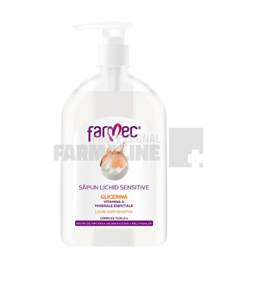 Farmec Sapun lichid sensitive cu glicerina 500 ml