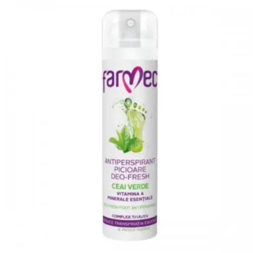 Farmec spray antiperspirant pentru picioare 150ml Zephyr Labs