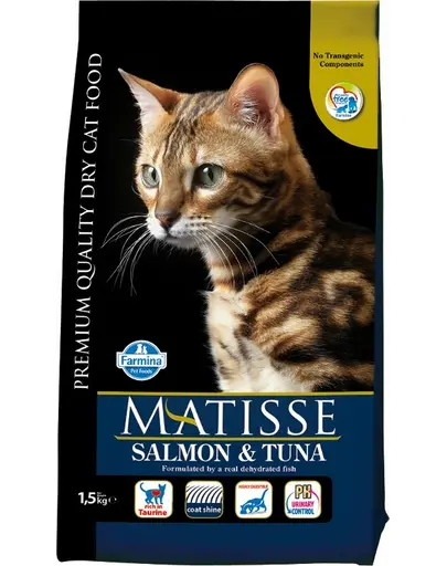 FARMINA MATISSE Hrana uscata pisici adulte, cu somon 1,5 kg