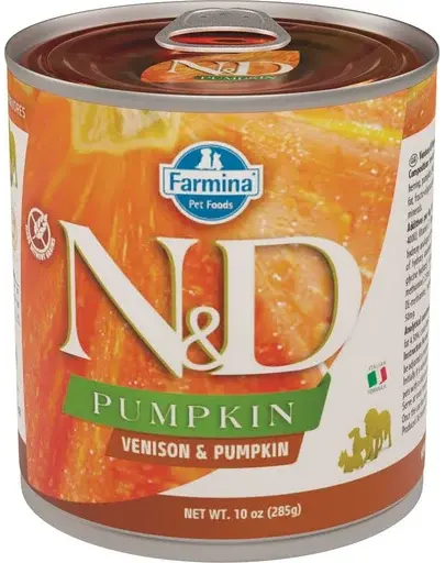 FARMINA N&D Pumpkin hrană umedă - căprioară și dovleac 285 g
