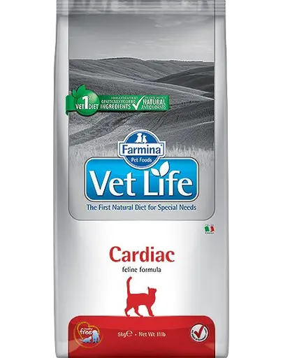 FARMINA Vet Life Cat Cardiac 10 kg hrana veterinara pentru pisici cu insuficienta cardiaca