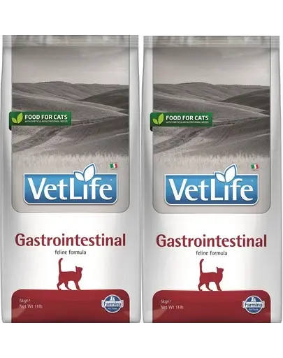 FARMINA Vet Life Cat Gastrointestinal 2x5 kg hrana pisici cu afectiuni digestive