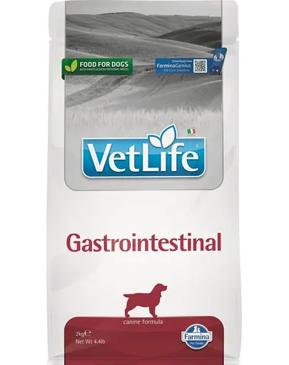 FARMINA Vet life Dog gastro-intestinal, hrana pentru caini cu afectiuni gastrice 2 kg