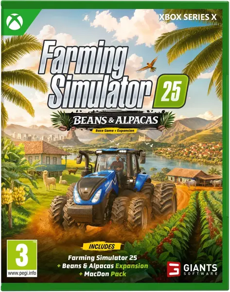 Farming Simulator 25: Beans & Alpacas Edition (Xbox Series X)