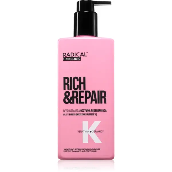 Farmona Hair Clinic Smoothing Regenerating Conditioner balsam regenerator pentru păr uscat și deteriorat 260 ml