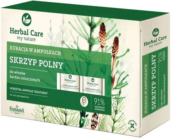 Farmona Herbal Care Fiole reparatoare pentru păr cu coada-calului, 5 buc