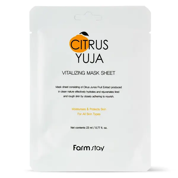 Farmstay - Citrus Yuja Vitalizing Mask, 23ml