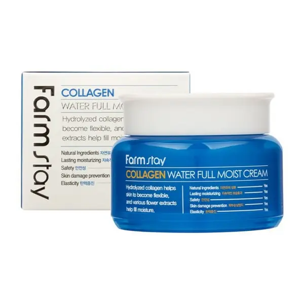 Farmstay - Collagen Water Full Moist Cream, 100g