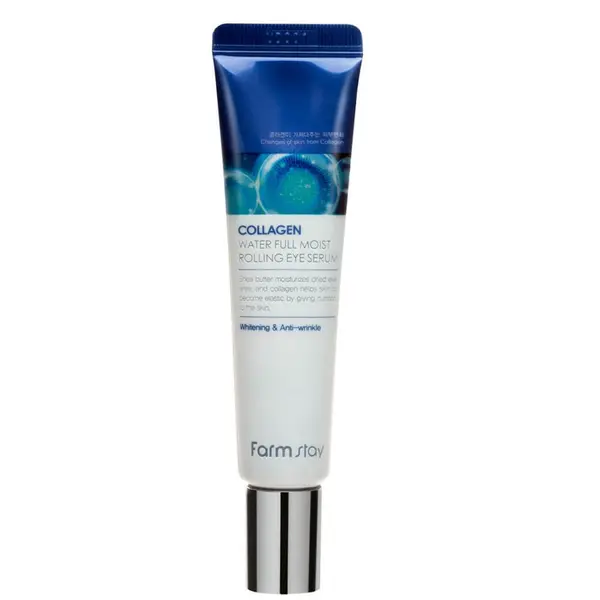 Farmstay – Collagen Water Full Moist Rolling Eye Serum, 25ml