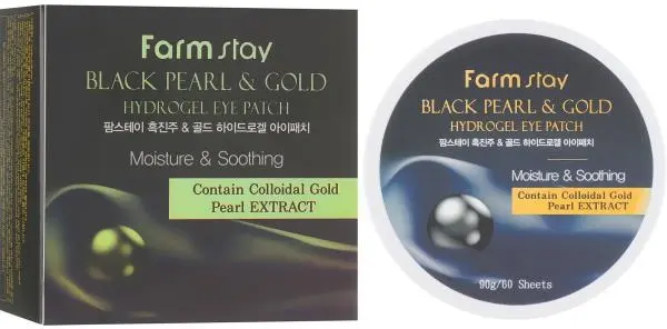 FarmStay Plasturi pentru ochiBlack Pearl Gold, 30 x 2 buc