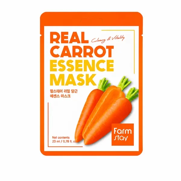 Farmstay - Real Carrot Essence Mask - 23ml
