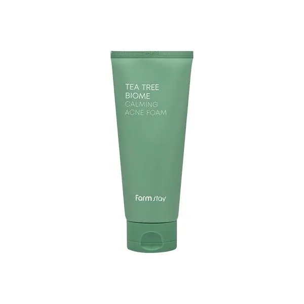 Farmstay - Tea Tree Biome Calming Acne Foam, 180ml
