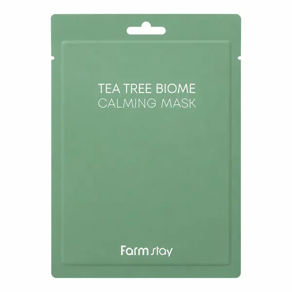 Farmstay - Tea Tree Biome Calming Mask, 25ml x 10pcs