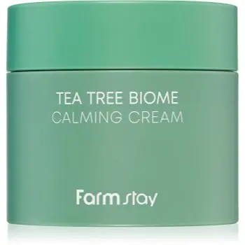 Farmstay Tea Tree Biome crema calmanta cu extract din arbore de ceai