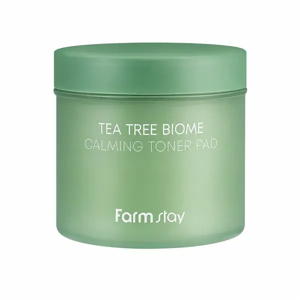 Farmstay - Tea Tree Biome Toner Pads with Soothing Effect – 140 ml