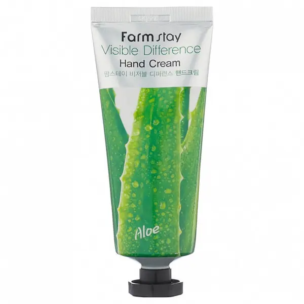 Farmstay – Visible Difference Hand Cream Aloe, 100g