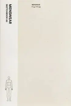 Fashionary Menswear Sketchbook A5, Hardback/Fashionary
