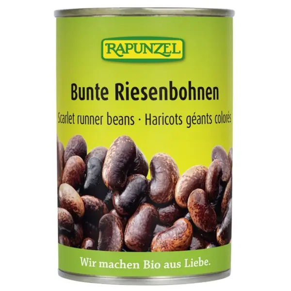 Fasole gigant colorata, eco - 400 g
