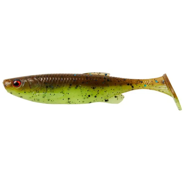 Fat Minnow T-Tail 10.5cm 11g Chartreuse Pumpkin 5buc
