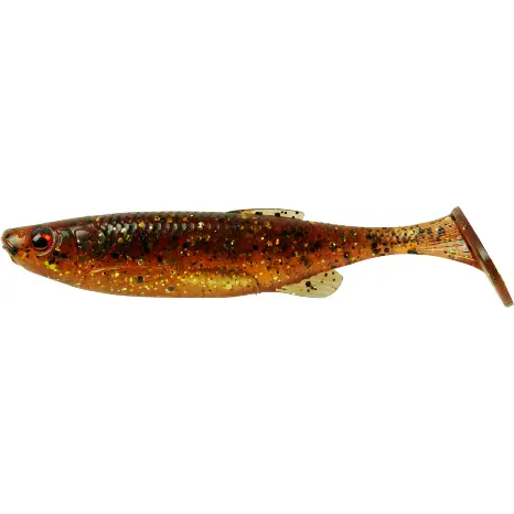 Fat Minnow T-Tail 9cm 7g Motoroil UV 5buc